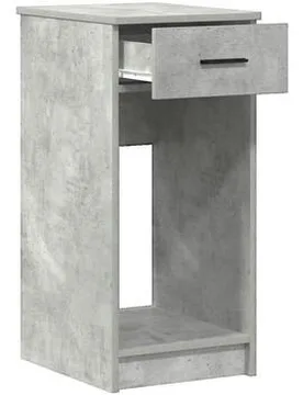 Support De Tour D'Ordinateur Gris Béton 35x45x77 Cm Einheitsgrösse - vidaXL - FashionsVida