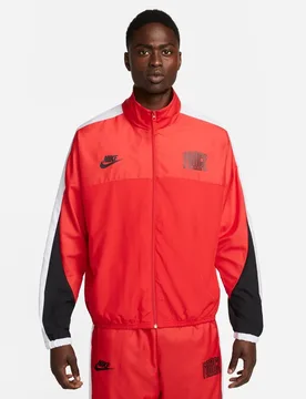 Starting 5 Herren Jacke, rot US: XL - Nike - FashionsVida