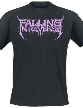 T-Shirt - Popular Monster Text - S bis XXL - für Männer - Größe XXL - schwarz - Lizenziertes Merchandise! - Männer - male - Falling In Reverse - FashionsVida