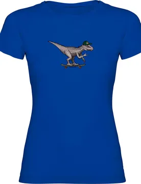 T-shirt à Manches Courtes Dino Skate Royal Blue 2XL