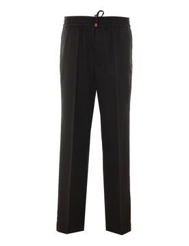 Drole de monsieur pantaloni elastici neri