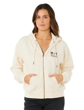 Sweat-shirt à Zip Aloha Bone L - Rip curl - FashionsVida