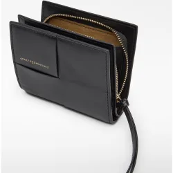 Cartera de mujer horizonte cuadrada de piel