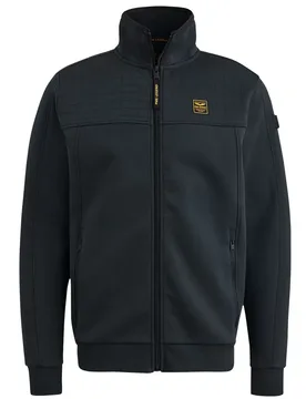 Zip jacket spacer look sweat male - 4XL - FashionsVida