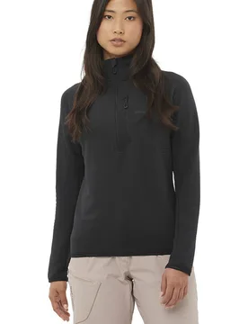 Essential lightwarm forro polar mujer Negro (M) - Salomon - FashionsVida