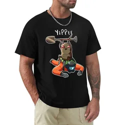 Lethal Company T-Shirt Large Size Loose Casual Tee