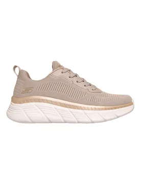 Sneakers beige in tessuto lavabili in lavatrice Bobs B Flex Hi Flying Hi 37 - Skechers - FashionsVida