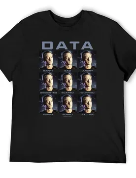 Star Trek Next Generation The Many Emotions Of Data Poster T-Shirt - Aliexpress - FashionsVida