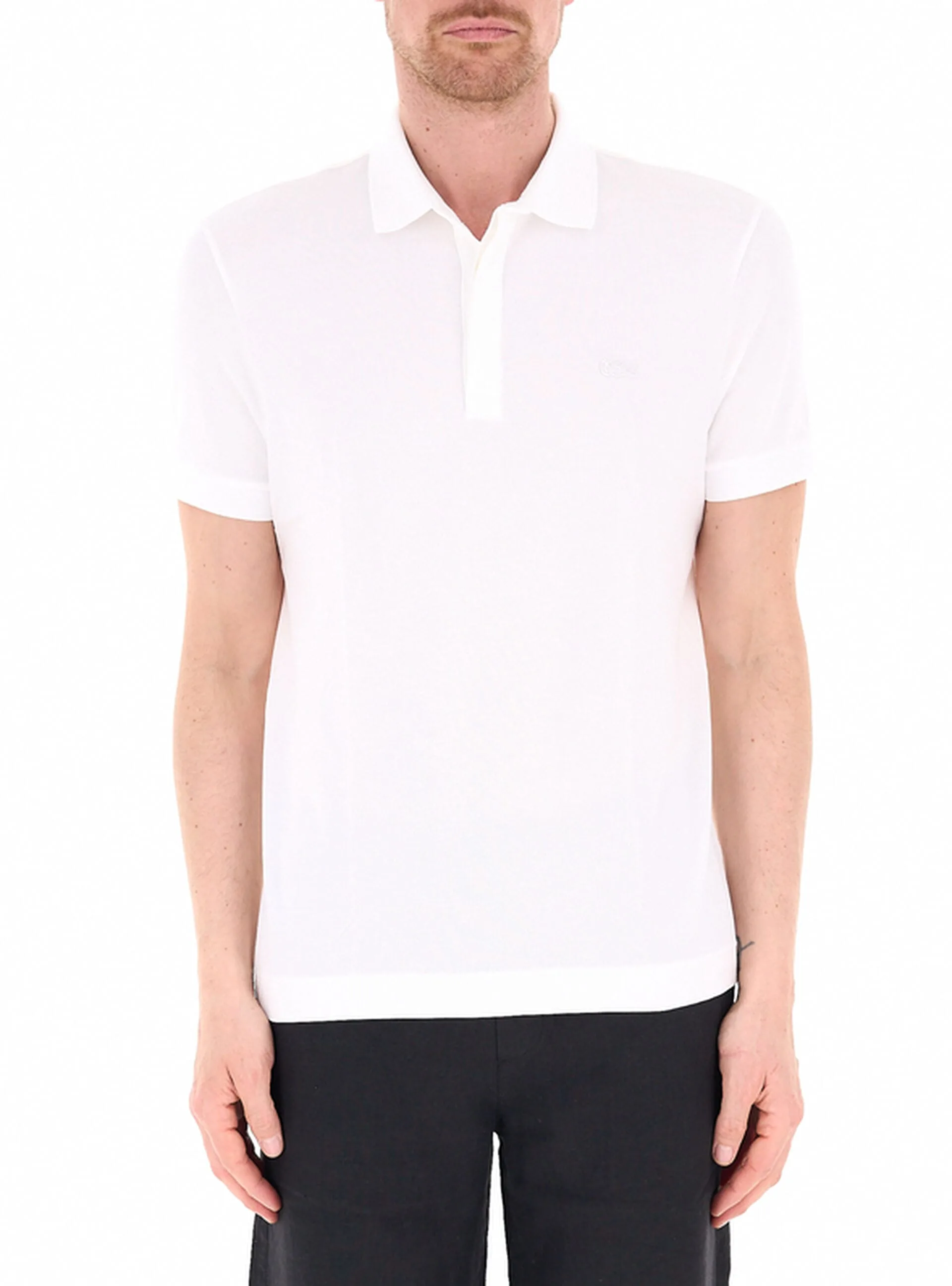 Lacoste Polo in cotone BIANCO 3 - Lacoste - FashionsVida