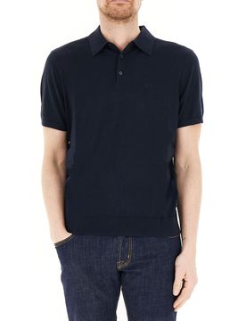 Polo in maglia BLU NAVY XXL