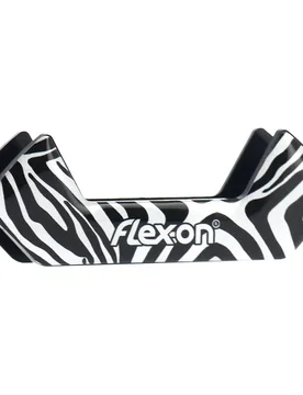 Aluminium Steigbügel schräg Grip Schwarz/Schwarz/Violett - Violet - unisex - Size: TU - Flex-On - FashionsVida