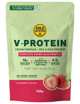 Protéines Vegan V Fraise 720g