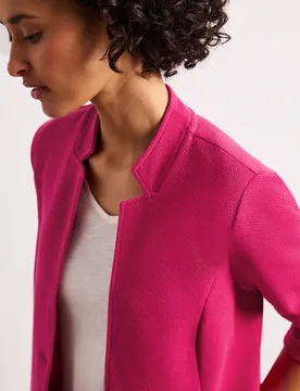 Blazer aus Jersey mit Struktur female Pink - Street One - FashionsVida