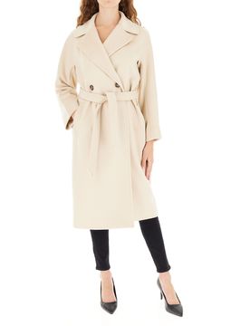 Cappotto doppiopetto CHAMPAGNE 40