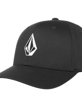 Full Stone Flexfit Cap by - black - Size: One Size - Volcom - FashionsVida