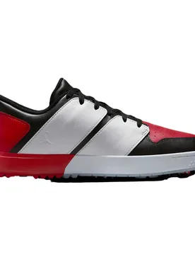 Golf Golfschuhe Unisex Jordan NU Retro 1 G, schwarz/weiß/rot 43 - Nike - FashionsVida