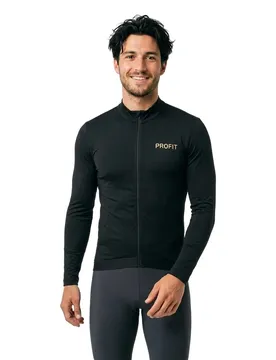 Maglia A Maniche Lunghe Profit Ultralight Black