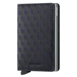Portafoglio In Pelle Slimwallet Optical Black / Titanium One Size