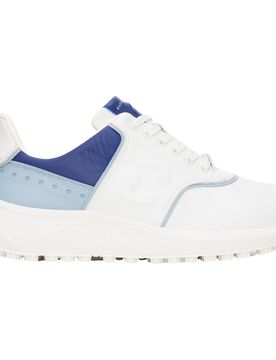 Golfschuhe Herren Positano Elite, weiss/blau 41