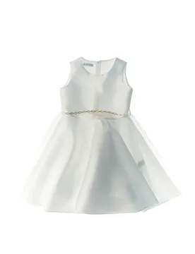Abito Smanicato Midi PANNA S - E.L.S.Y. - FashionsVida