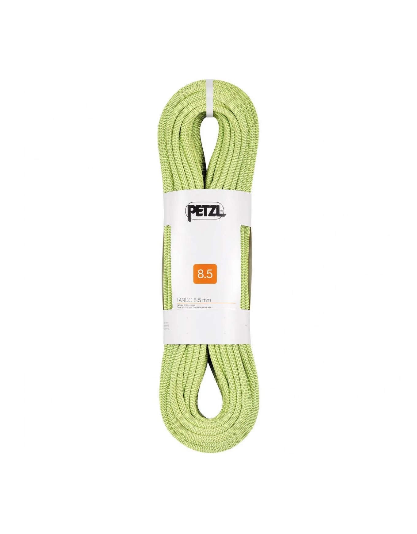 Corde à double - Tango 8.5 mm Jaune - Taille 50 m - Petzl - FashionsVida