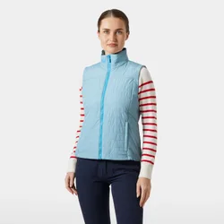 Women's Crew Insulator 2.0 Vest Blue L - Light Cyan Blue - Female
