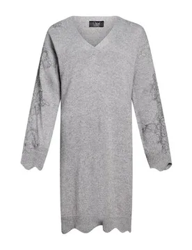 Minivestido Mujer Gris 36 Mujer - Clips - FashionsVida