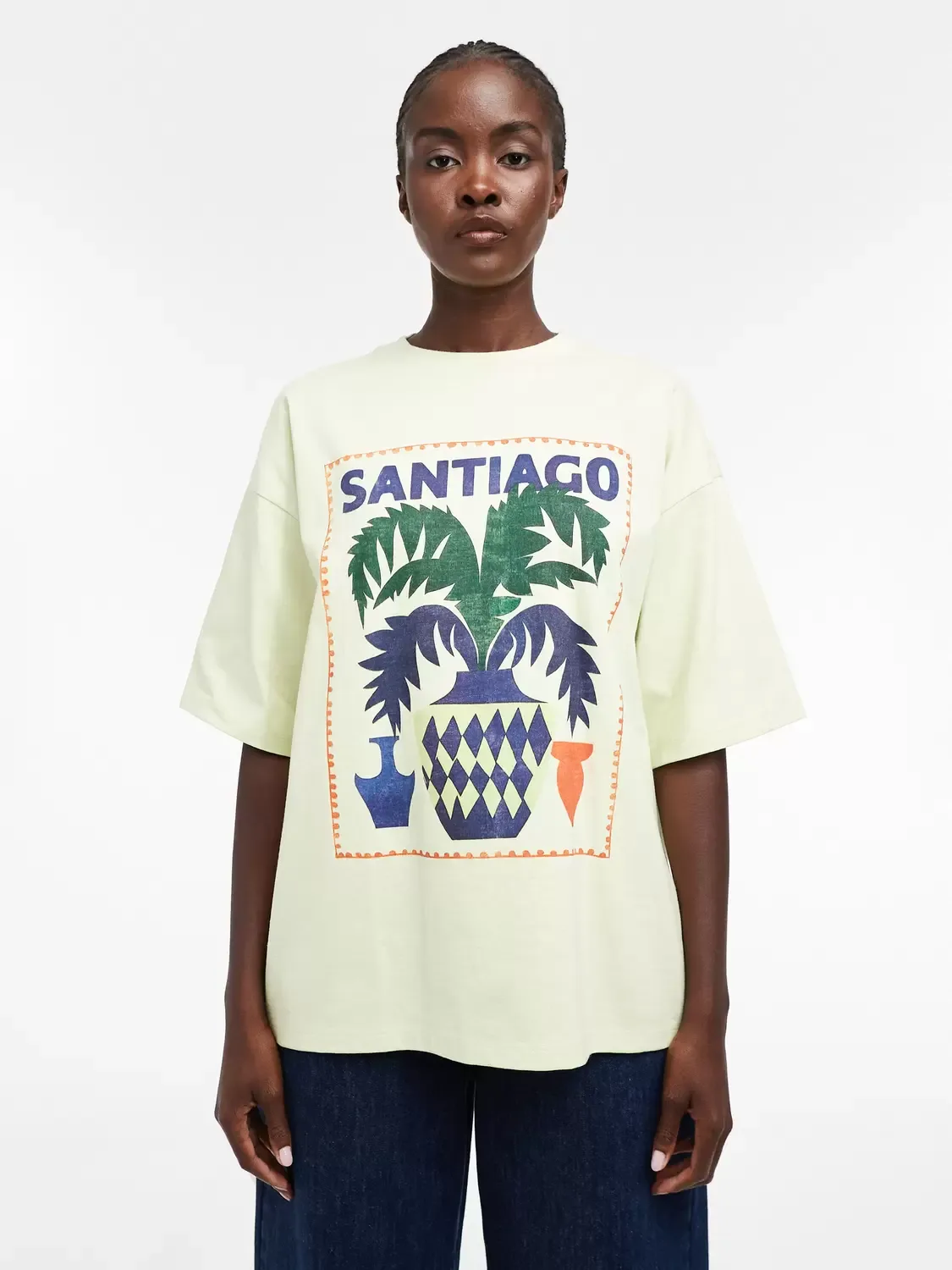 TLAVA ANTIAGO OVERIZED T-HIRT J female - S - FashionsVida