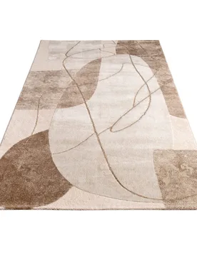 Kurzflor Teppich Tuana 217 Beige - Paco Home - FashionsVida