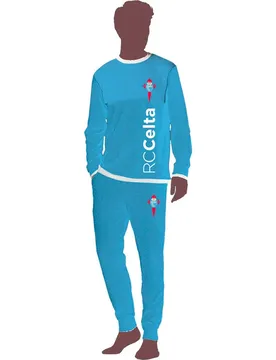 Pyjama à Manches Longues Light Blue M