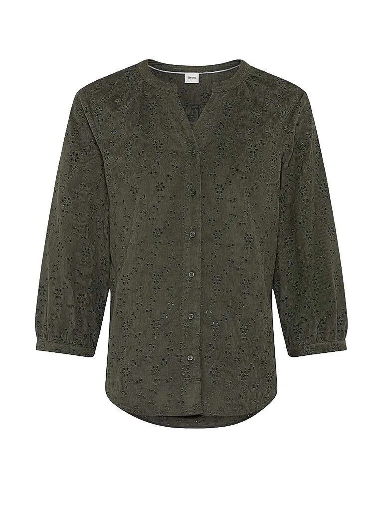 Brax Blouse VELIA olive 36 - Brax - FashionsVida