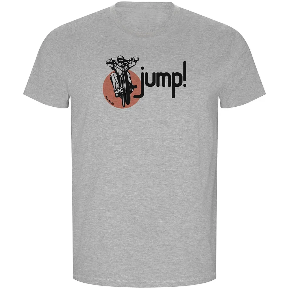 Maglietta A Maniche Corte Jump Eco Heather Grey - Kruskis - FashionsVida