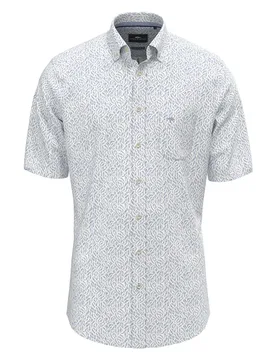 Camicia A Maniche Corte 16038381 New Breeze S - Fynch Hatton - FashionsVida