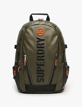 Embroidered Zip Around Backpack Green female - Superdry & Co - FashionsVida