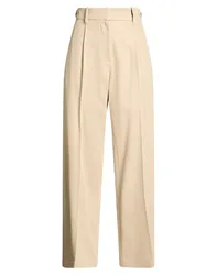 Pantalones Mujer Beige 36 Mujer