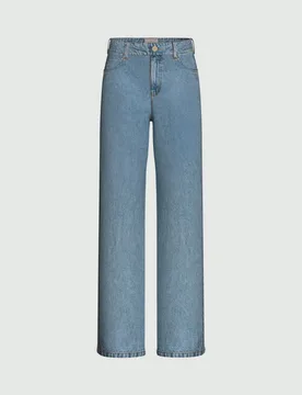 Jeans a gamba larga donna blue jeans - Marella - FashionsVida