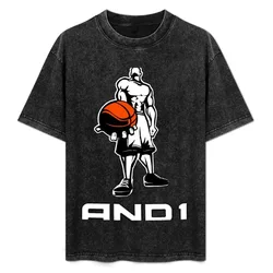 AND1 - Streetballer 1990s T-Shirt Ultra Soft Breathable Tee Top