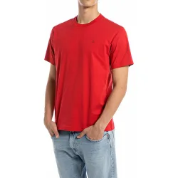 Camiseta de hombre de manga corta y cuello redondo