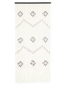 Vorhang Holzperlen 90×200 cm - Maximex - FashionsVida