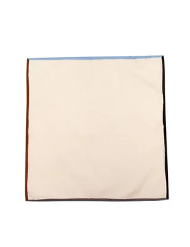 Cream Cashmere and Silk Pocket Square - Roda - FashionsVida