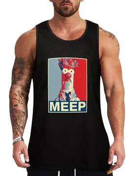 Beaker Meep Pop Art Tank Top Dry Fit Athletic Tank Top Sleeveless Gym Workout Shirt - Aliexpress - FashionsVida