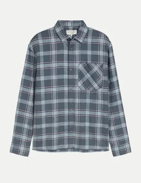 Freizeithemd Blau L - Tom Tailor Denim - FashionsVida