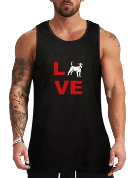 Love, Jack Russell, dog Tank Top Simple Tank Top Basic Regular Fit Casual Undershirt - Aliexpress - FashionsVida