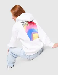 Womens Cali Overhead Hoodie - Bianco, bianco bianco Donna taglia S