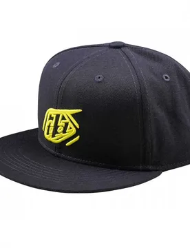 Troy Designs Cappellino Con Visiera Badge Flat Navy