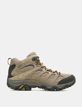 Moab 3 Mid GTX Waterproof Walking Boots Brown Mix male - Merrell - FashionsVida