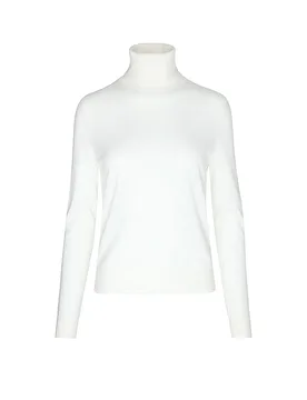 HUGO Rollkragenpullover SEDENNINA weiss S damen - Hugo Boss - FashionsVida