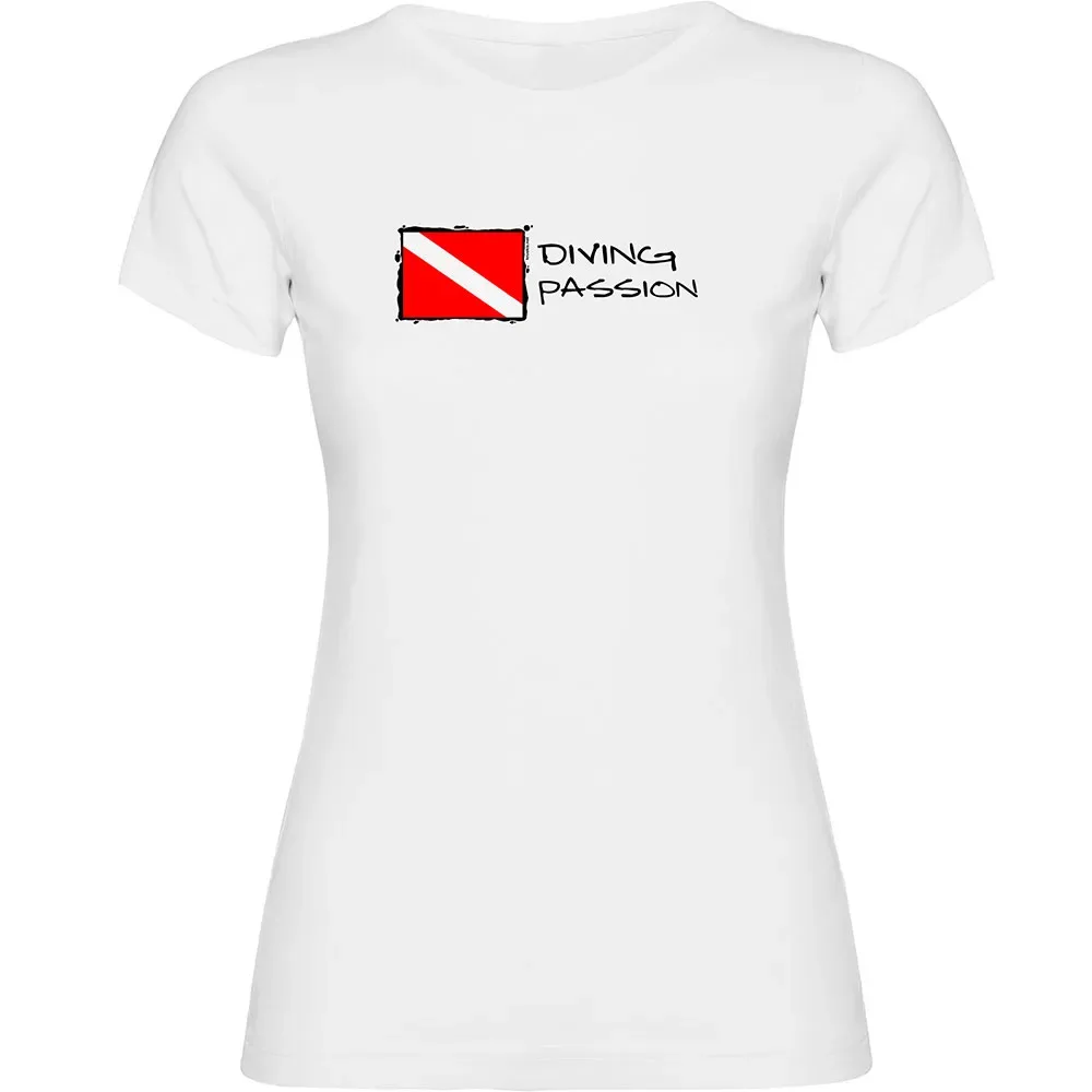 Maglietta A Maniche Corte Da Donna Diving Passion - Kruskis - FashionsVida