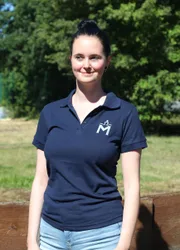 Mecklenburger Damen Poloshirt, navy M