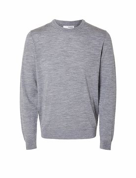 Pullover SLHTRAY grau L herren